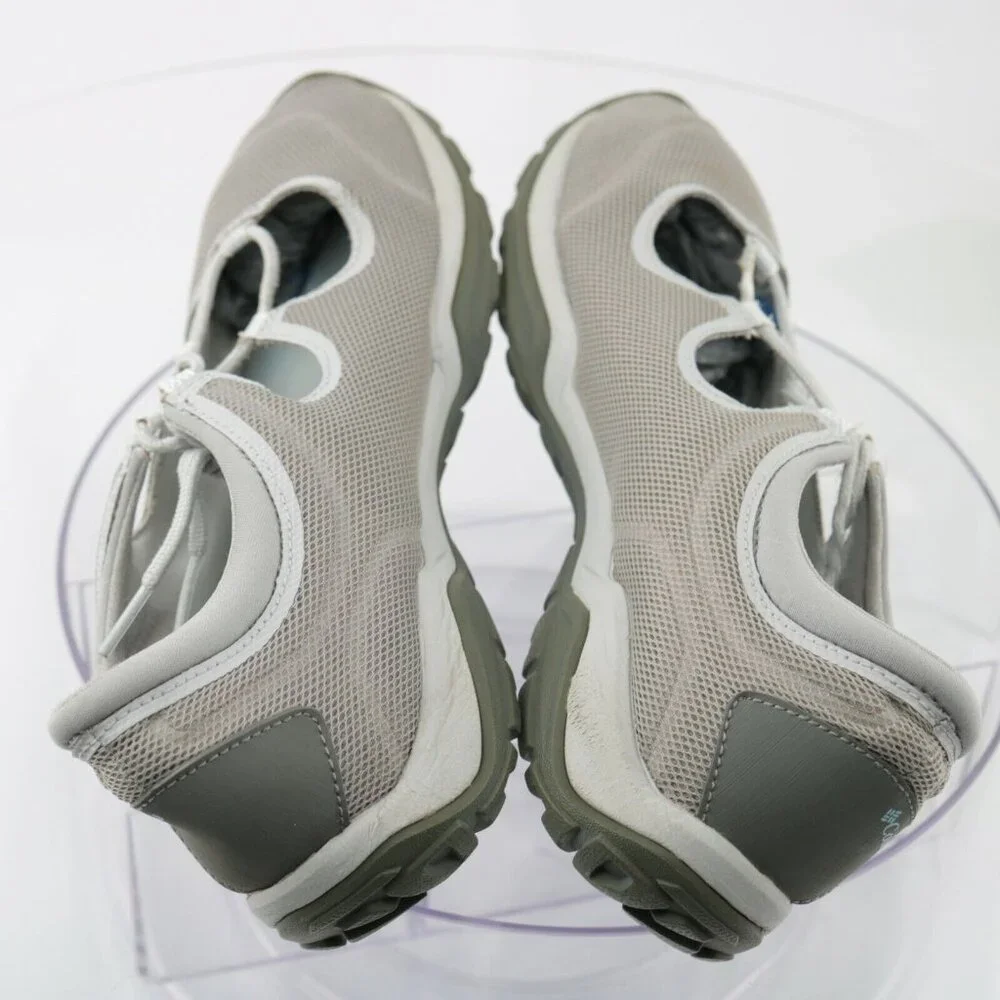 Columbia Womens Fire Venture Mary Jane Sneaker Size 9 Gray Lace Up Outdoor Shoe - Picture 9 of 12